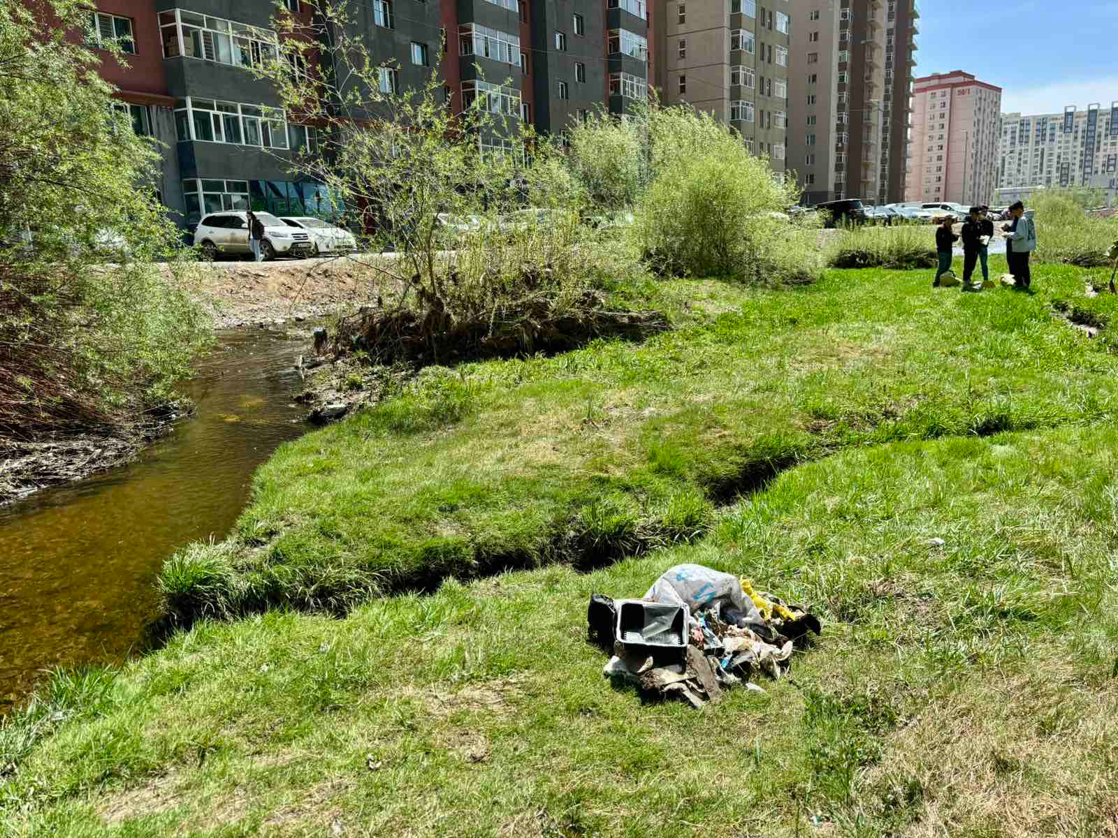 Улиастай, Сэлбэ, Дунд гол дагуух хогийг цэвэрлэлээ